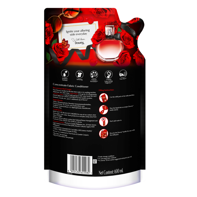 Downy Passion (Perfume Collection) 600mlX8 (refill)